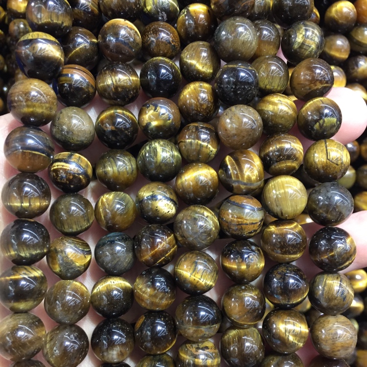 AB Yellow Tiger eye 10mm semi-finished product thumbnail