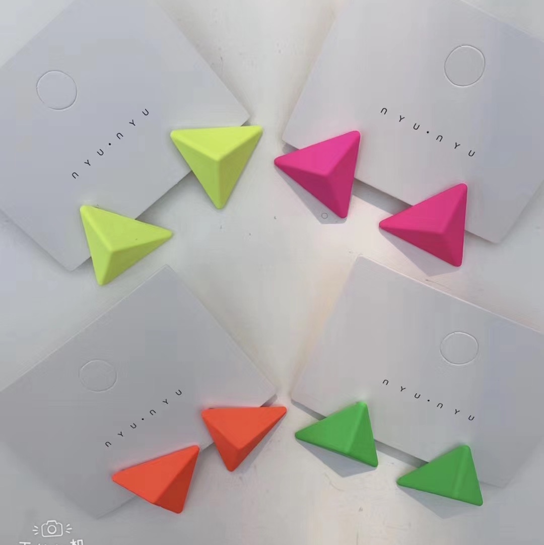 Korean Geometric Earrings