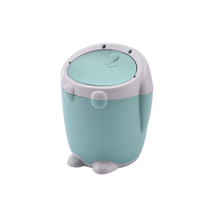 The cartoon white rabbit desktop trash can is a compact, multi-functional, sturdy and durable classified trash can Application Scenario
