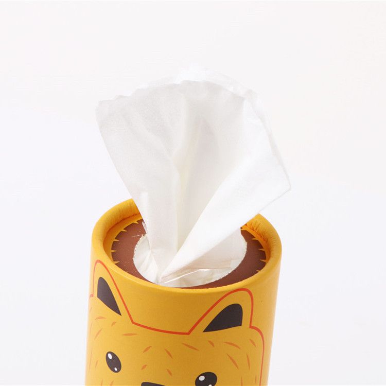 桶装纸巾定做抽纸外贸车载纸巾卫生纸OEM定制详情图5