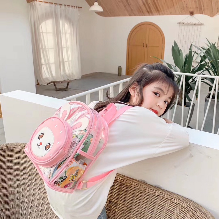 Cute little bunny kids backpack thumbnail