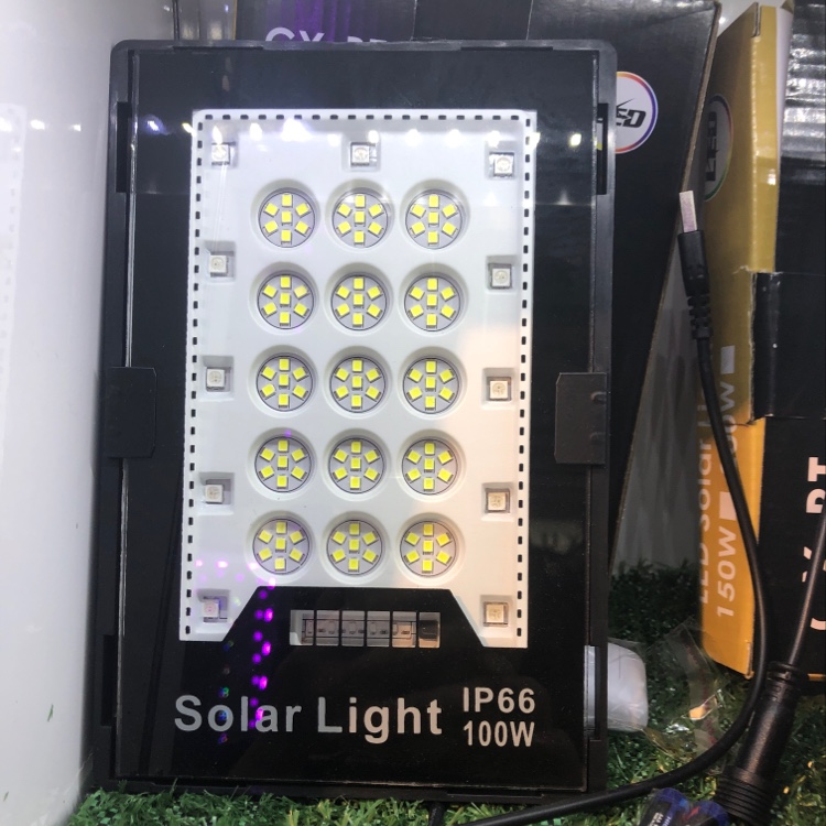 Solar floodlights +RGB details Picture