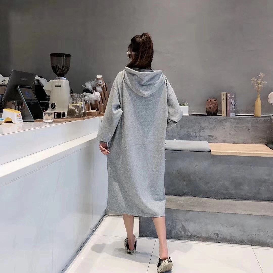 带帽长卫衣细节图