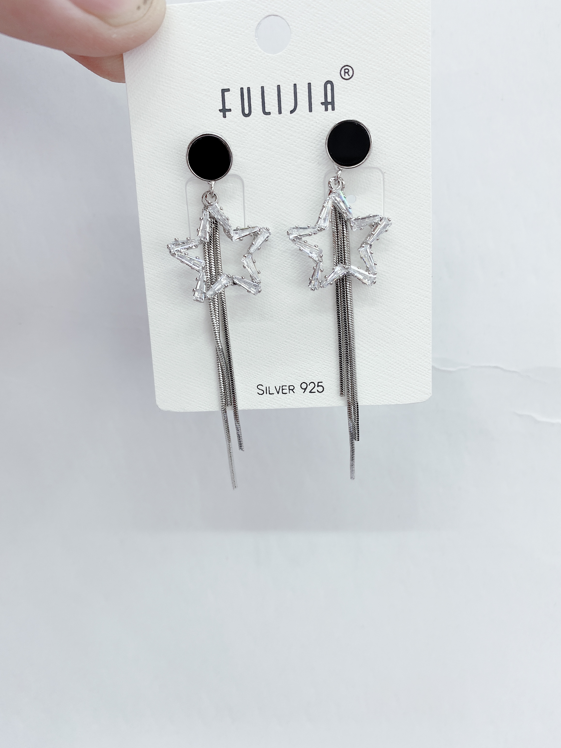 Five-Pointed Star Earrings Item Picture