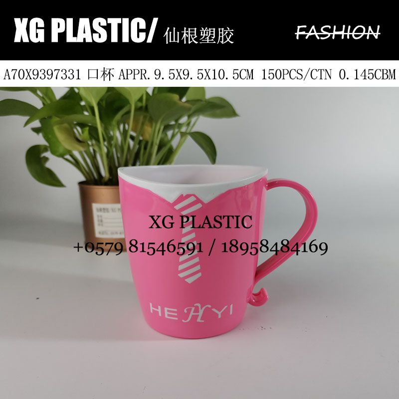 OK cup Plastic cup Susou cup Brushing cup Ivory cup Fashion creative tie cup couple cup Drink cup