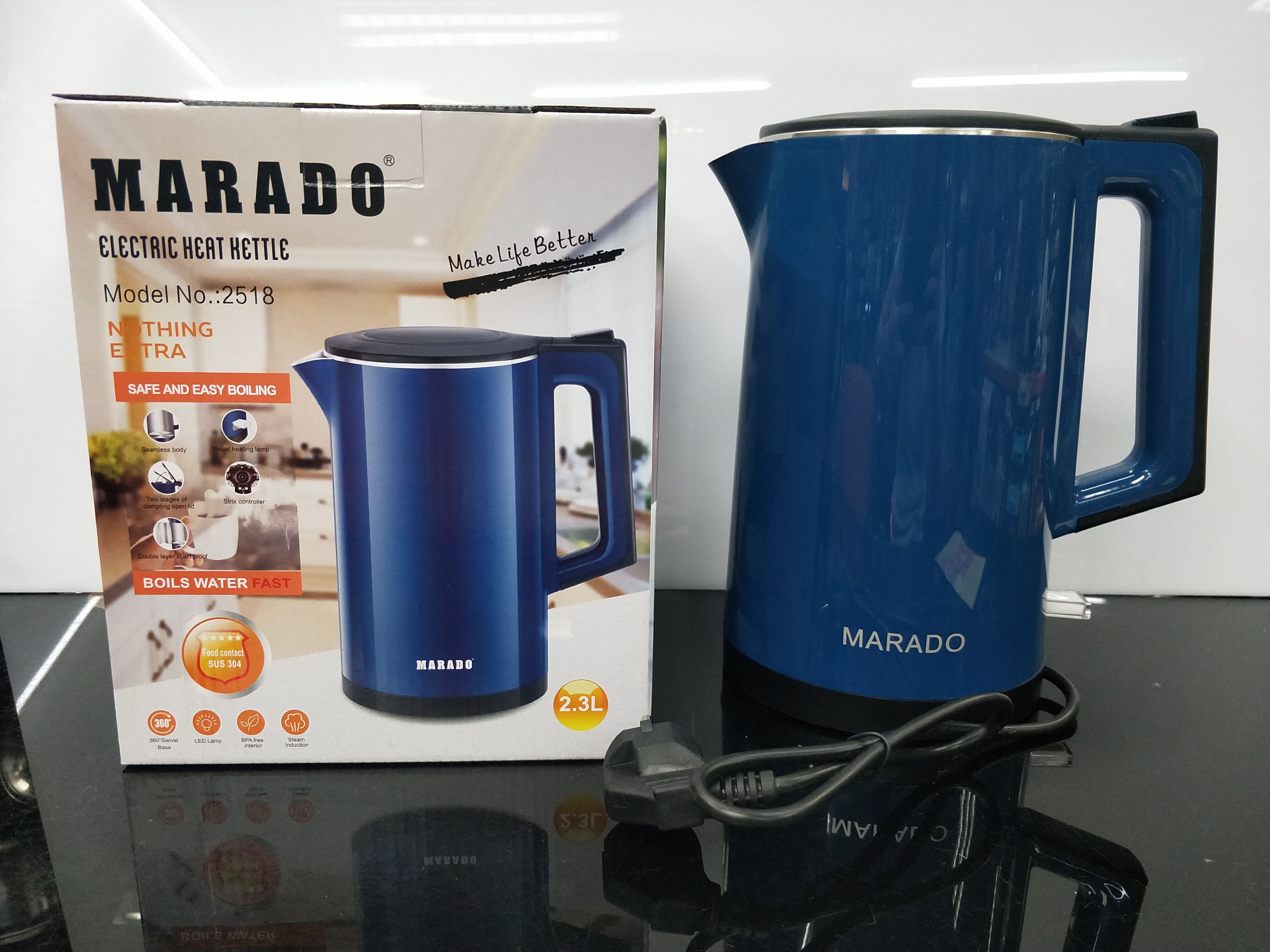 304不锈钢热水壶