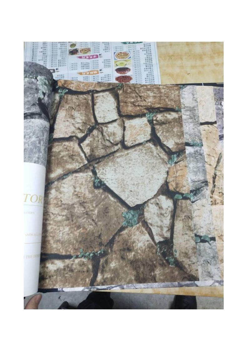 wallpaper, pvc wallpaper, 3D PVC wallpaper cover detail image 13