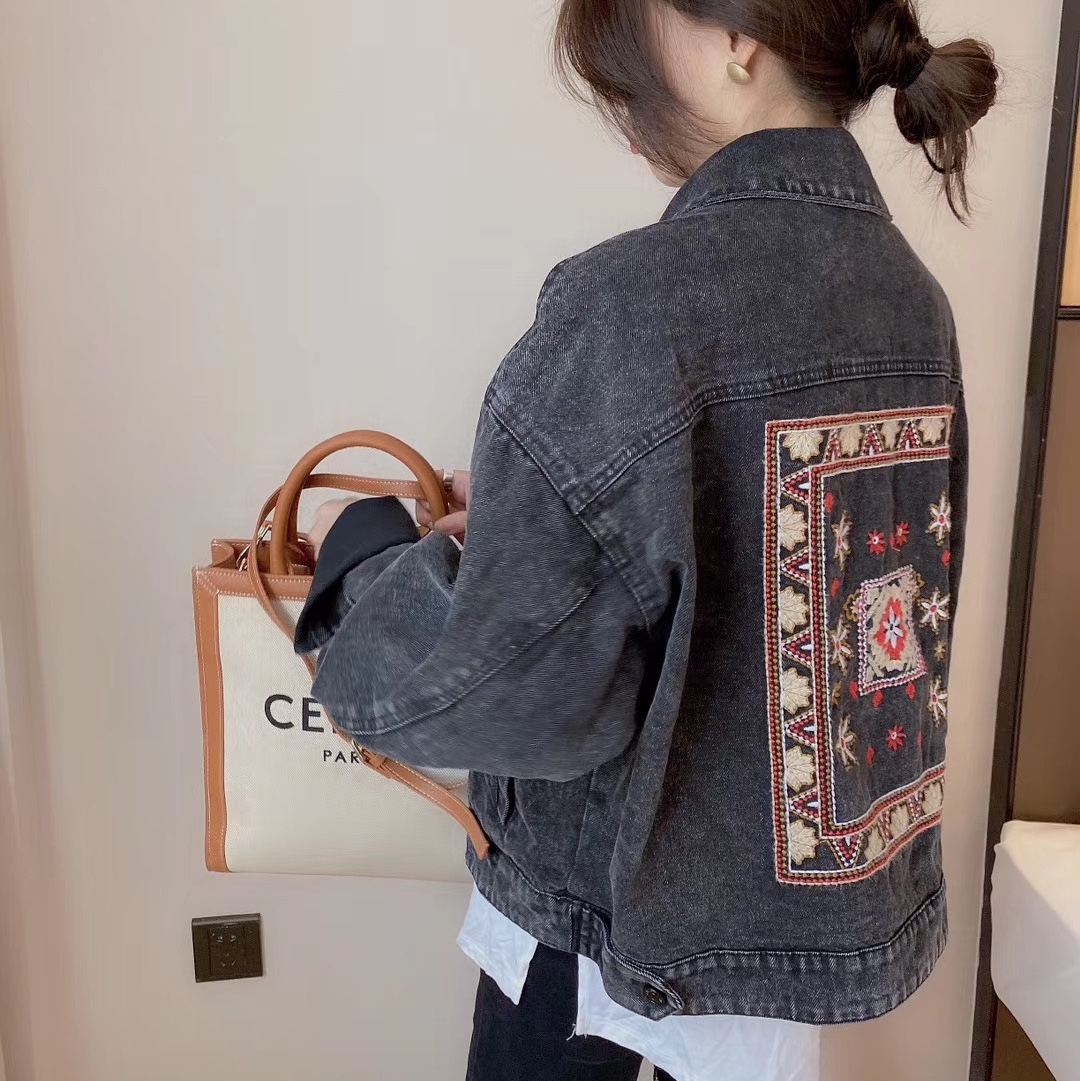 Embroidered Denim Jacket