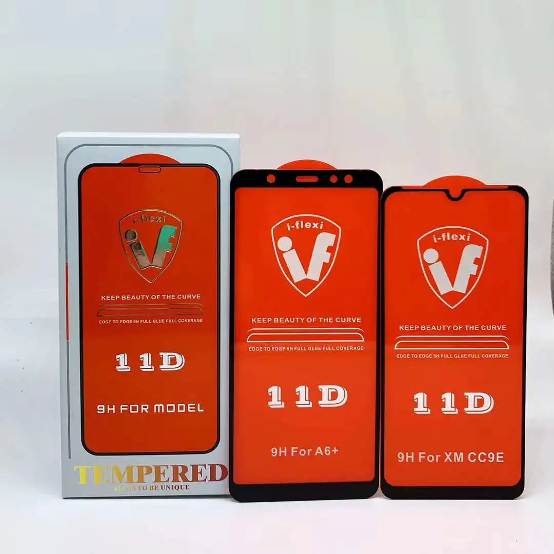 Silk-screen printed tempered film for 11D mobile phones detail image 4