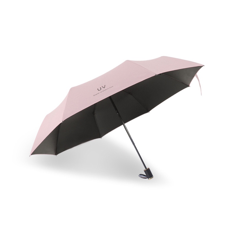 Fully automatic UV all-weather dual-purpose umbrella, folding sun umbrella for men and women, black rubber sunshade umbrella, custom logo advertising umbrella, sunshade umbrella undefined
