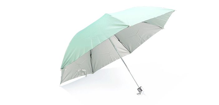 防紫外线遮阳伞太阳伞户外便携晴雨两用雨伞折叠三折伞可定制LOGO详情图5
