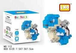 The national Pokemon may dream micro drilling granular block assembly toy children collection of cartoon model blocks Application Scenario