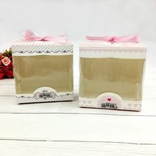 时尚可爱粉色波点白卡纸盒 彩盒定制 通用包装盒 打底裤盒
