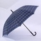 长柄雨伞格子直杆雨伞自动长伞批发  厂家直销户外双人长伞男款伞产品图