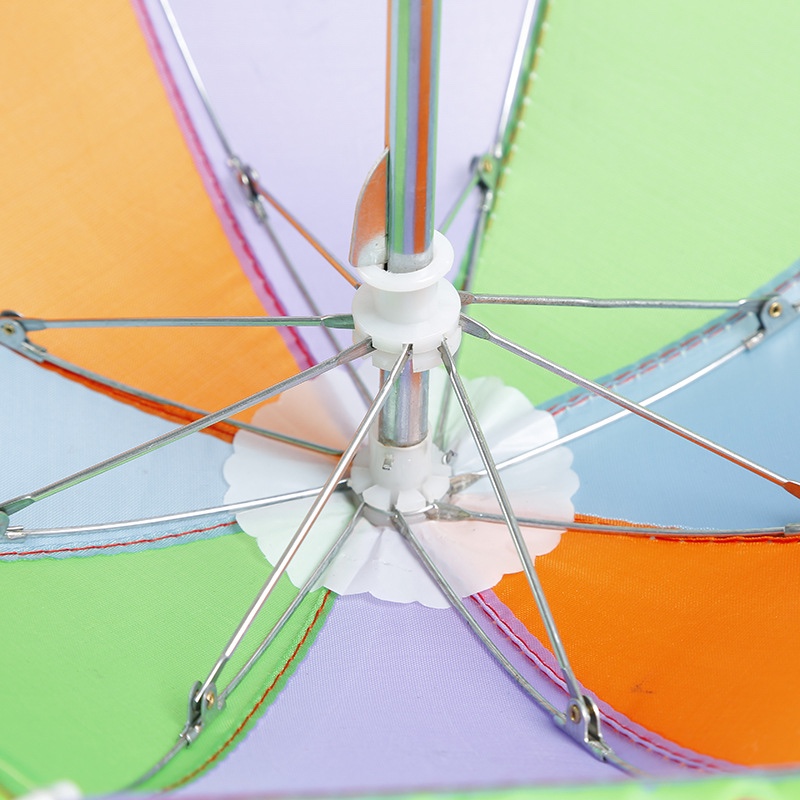 Factory direct sales of small and mini children's toy umbrellas, artistic decorative polyester silk patterned fabric small umbrellas in mixed sets, available in stock Application Scenario