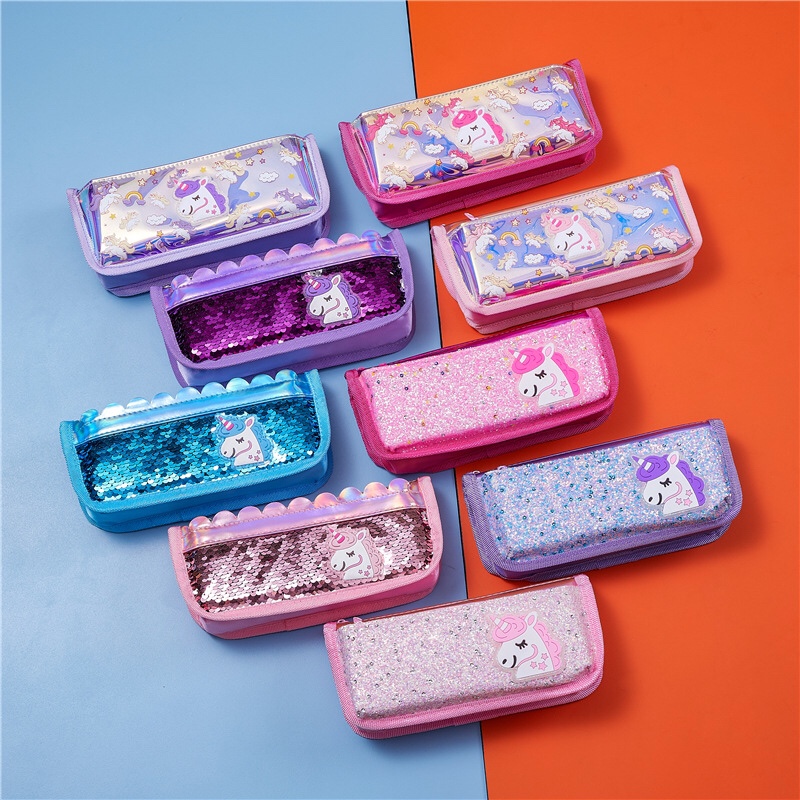 笔袋/文件框/文具盒/义乌别针在那个区/文具盒小学生可爱产品图