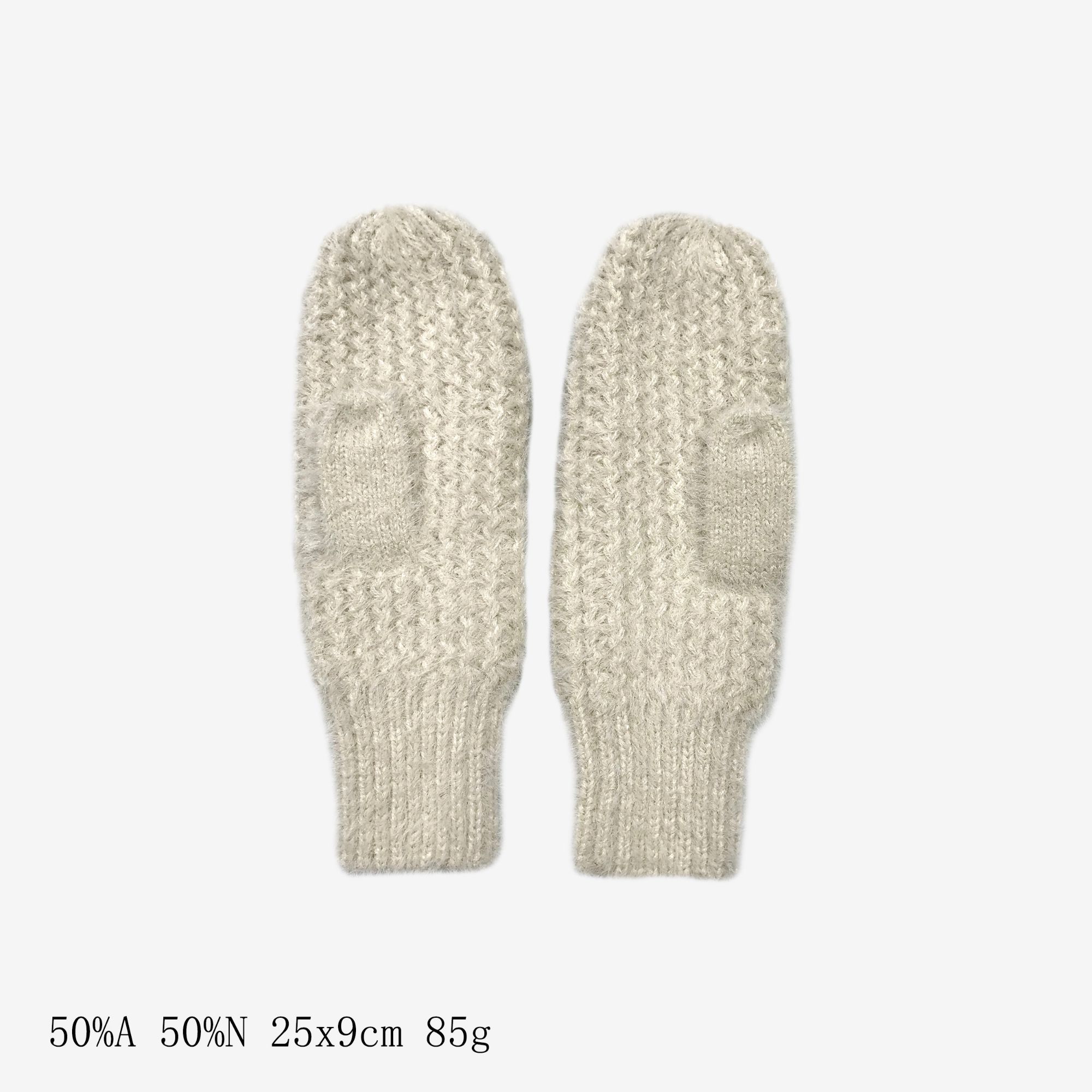 热销新款手套冬天加厚毛线手套保暖无指针织手套男女士户外保暖
