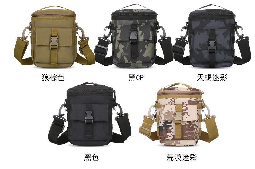 单肩包男小斜挎背包运动迷彩战术腰包户外旅行休闲弹弓包新款详情图6