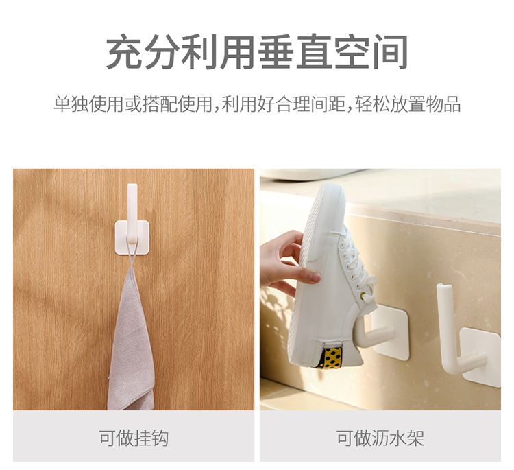 厨房用纸懒人抹布挂架纸巾架橱柜卷纸置物架免打孔壁挂式收纳架详情图5