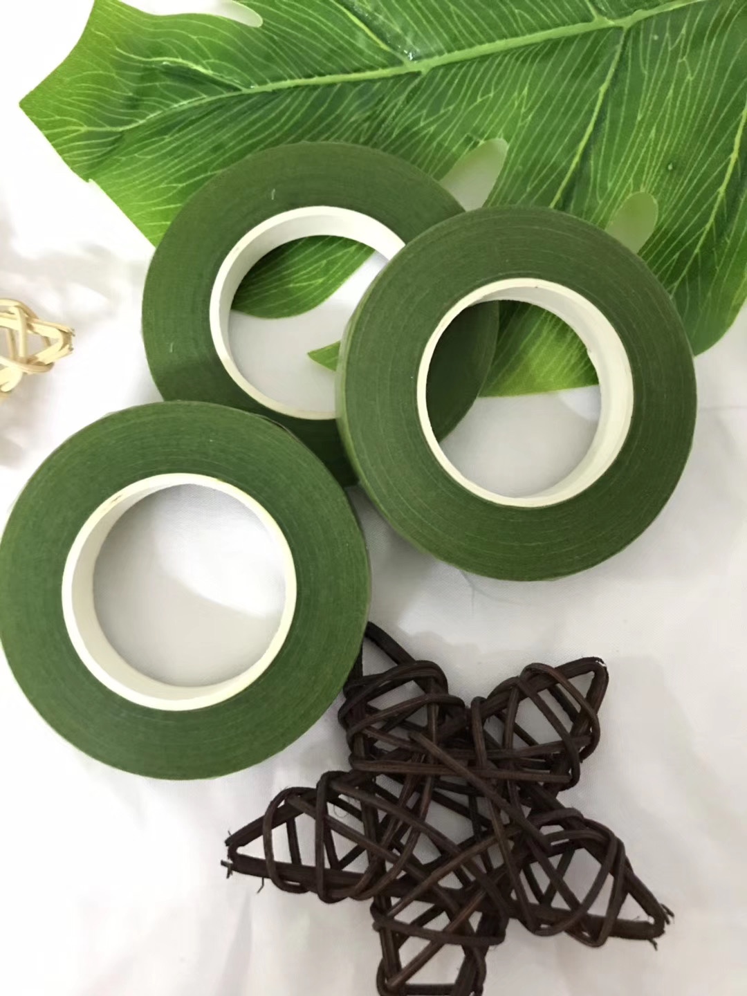 仿真花材料，手工花专用花艺胶带，自粘多色细节图