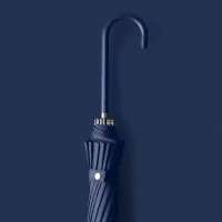 Japanese-style fresh and light 16-bone straight stem automatic umbrella, long-handled umbrella, sunshade and sun protection, large size custom logo for men and women undefined