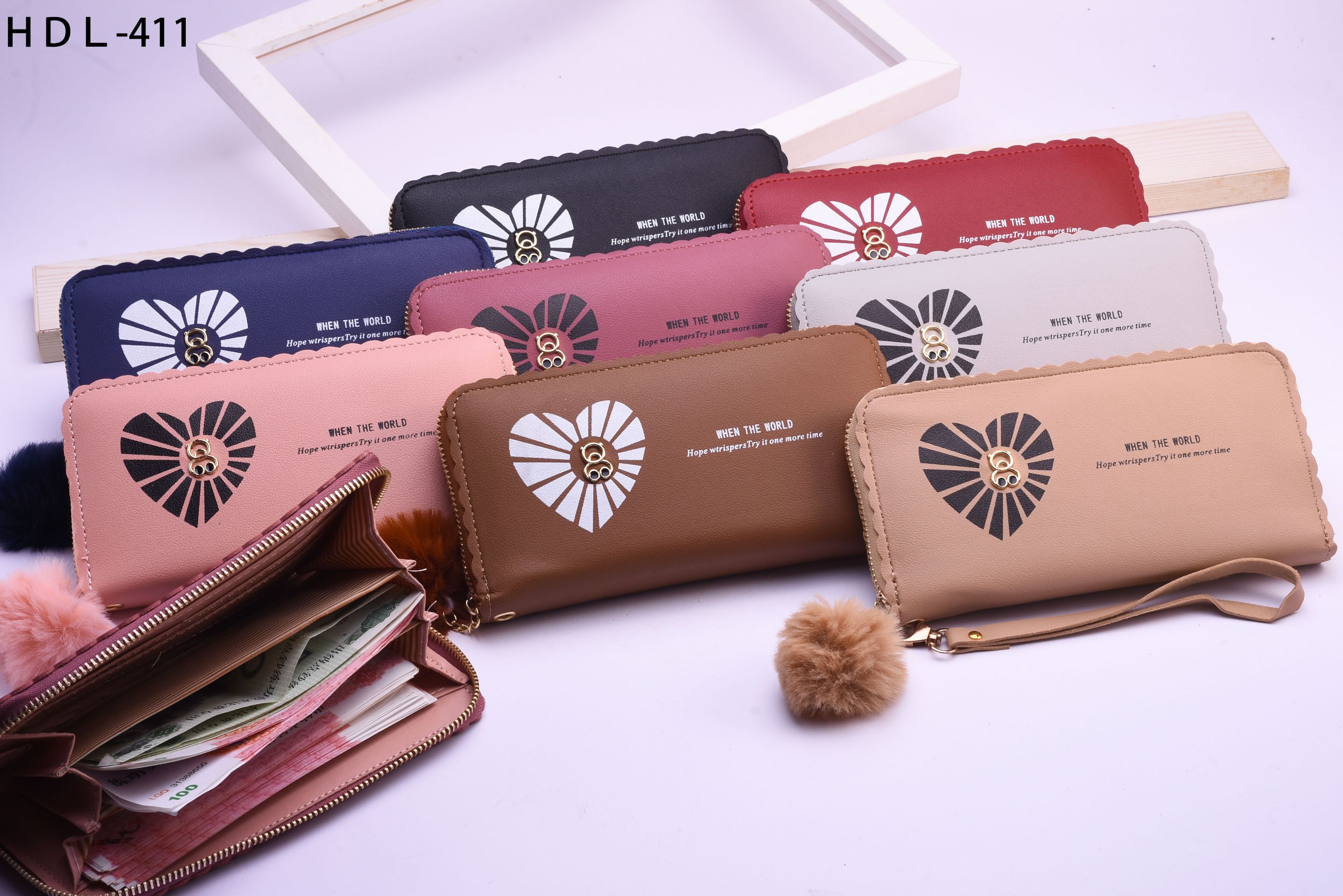 New ladies in the long wallet Europe, Japan and South Korea beautiful atmosphere simple change mobile phone bag manufacturers direct thumbnail