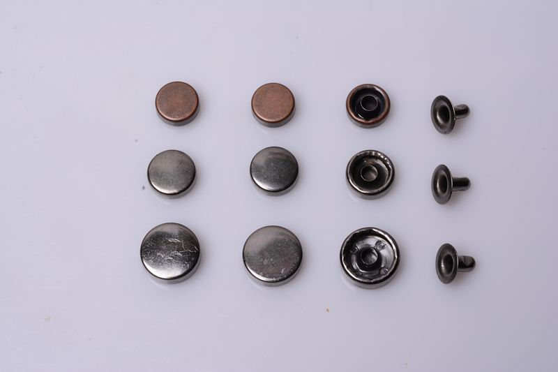We supply various types of air hole rivet caps, four-piece fasteners, etc detail image 3