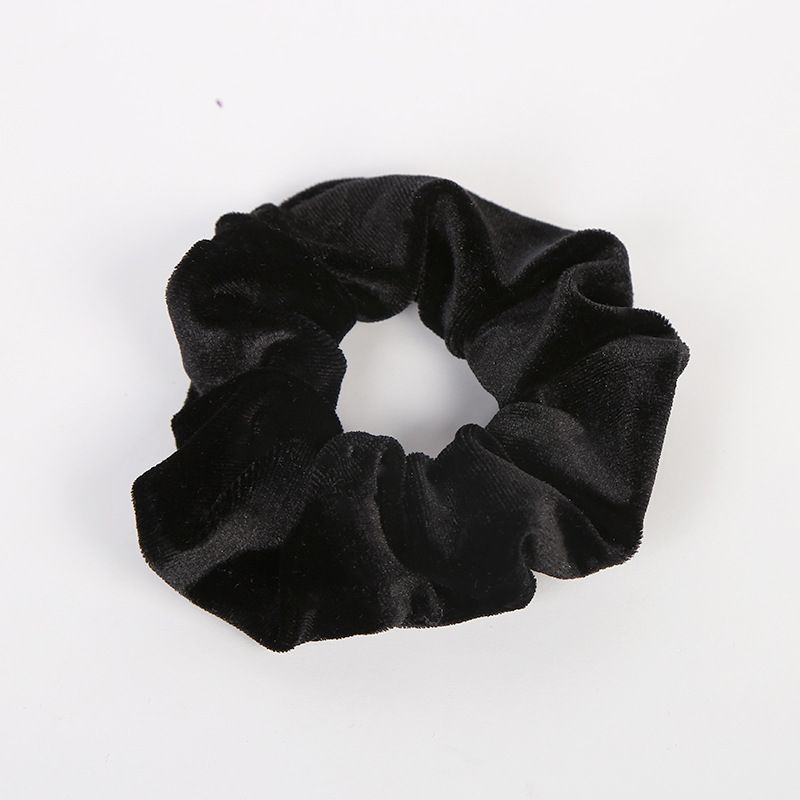 Yiwu leather band headwear, hair bands, Korean-style women's hair accessories, fashionable and versatile velvet hair band manufacturer wholesale Specification image