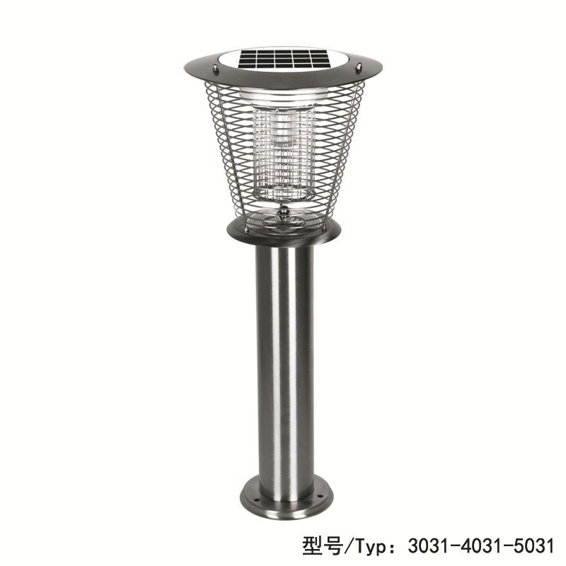 Solar-powered mosquito repellent electric LED electric LED electric field lawn lamp electric LED electric insect repellent household fly trap lamp