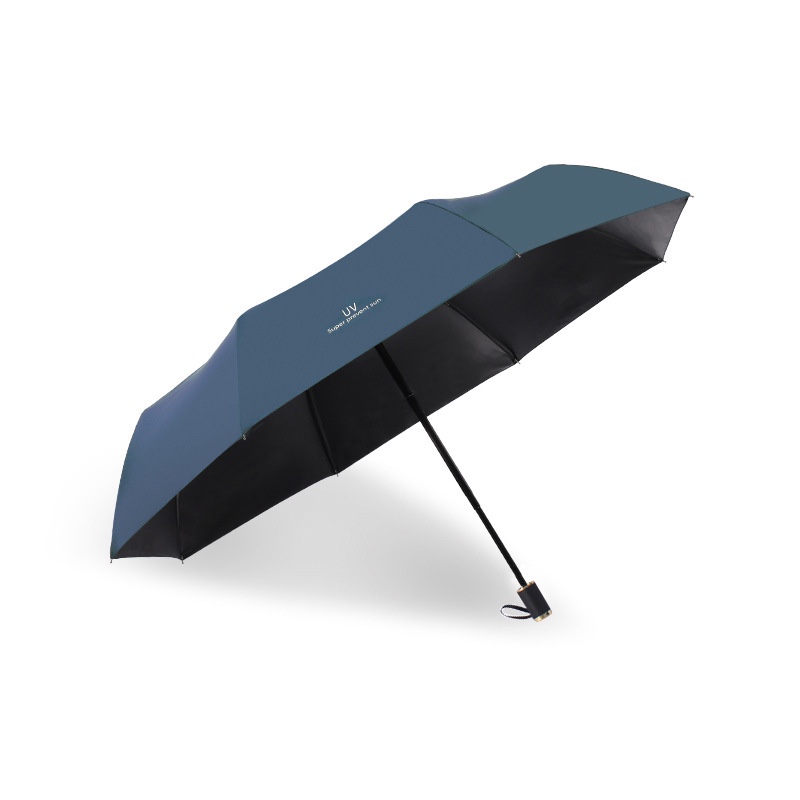 Fully automatic UV all-weather dual-purpose umbrella, folding sun umbrella for men and women, black rubber sunshade umbrella, custom logo advertising umbrella, sunshade umbrella Application Scenario