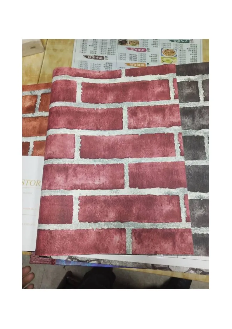 wallpaper, pvc wallpaper, 3D PVC wallpaper cover detail image 2