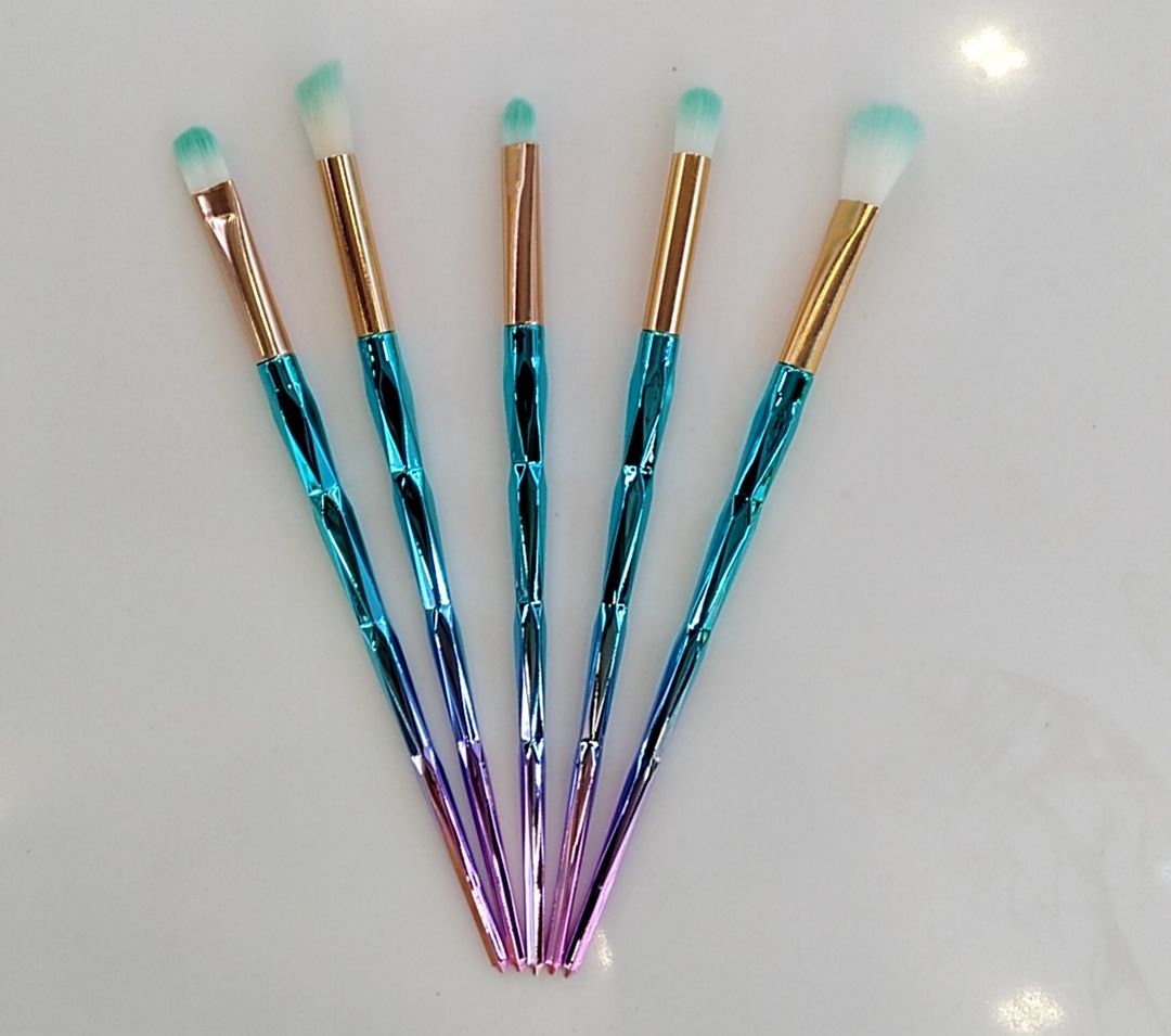 美妆刷套装 10支装 炫彩色细节图