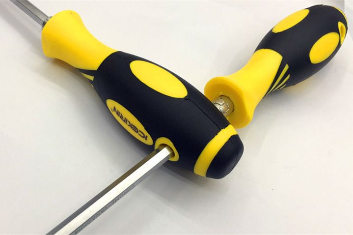 新品手动花瓶螺丝刀螺丝批套装十字一字维修工具带珠两用详情图3