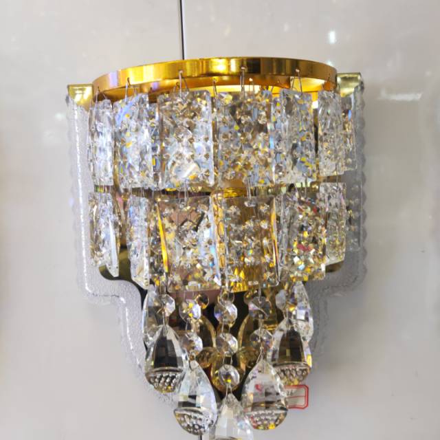 Lamp color lamp bedside lamp multifunctional household wall lamp crystal lamp