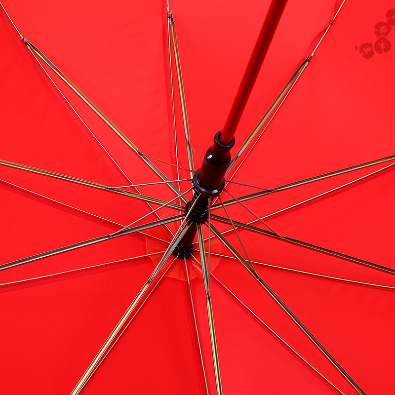 广告伞/直柄伞/婚庆伞白底实物图