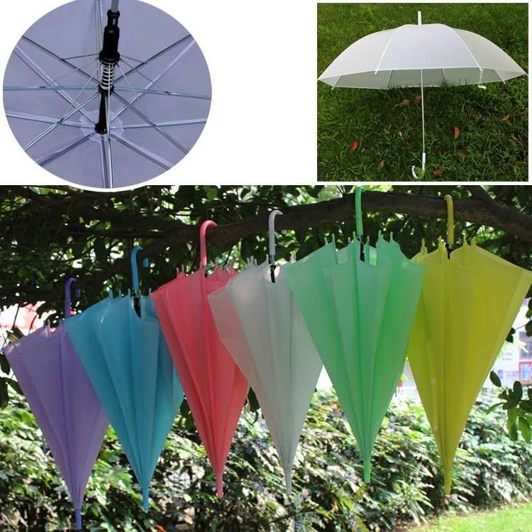 53Cm 8 Transparent Leisure Umbrellas For Women Sunny Rain Korea details Picture