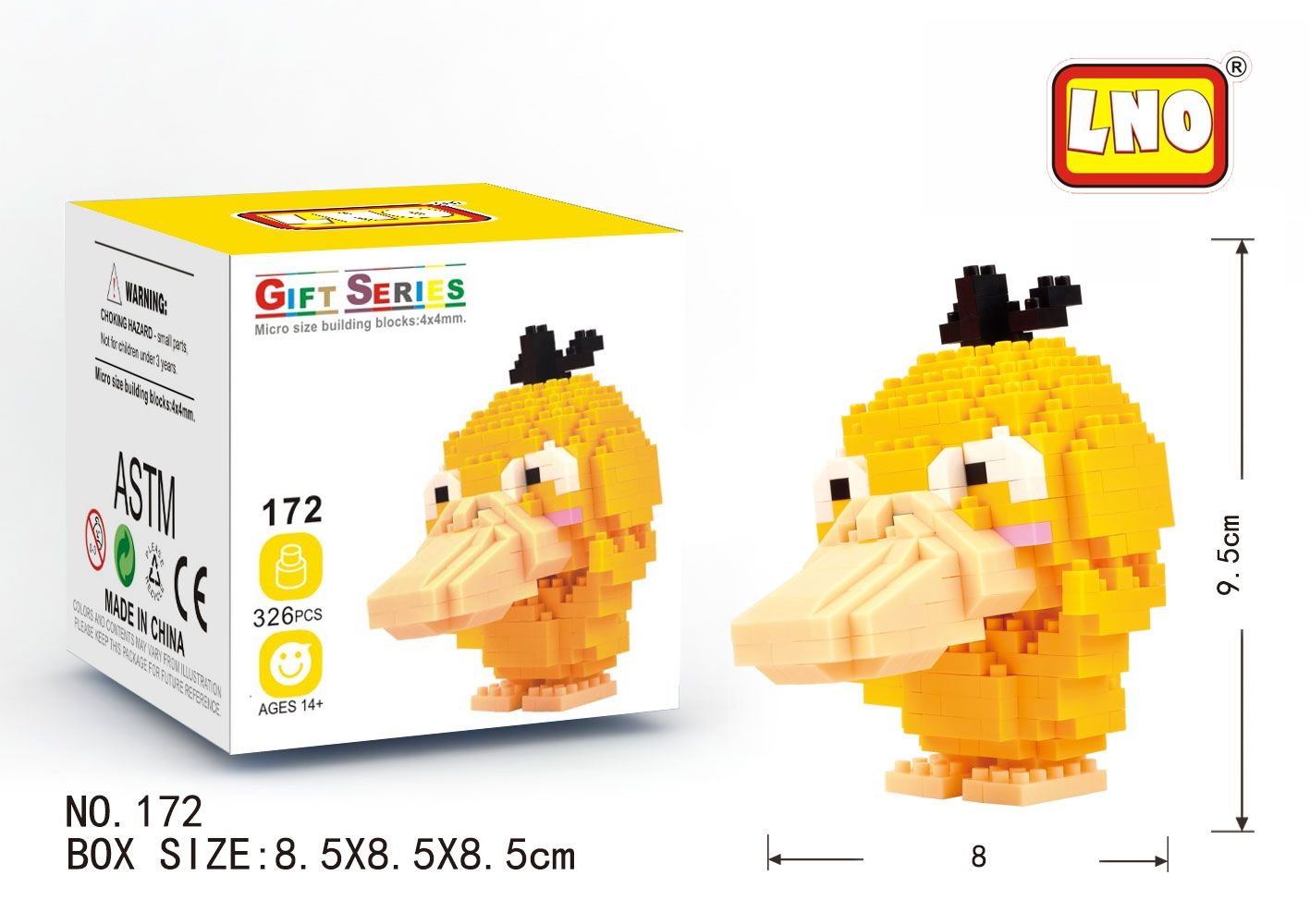 The national Pokemon may dream micro drilling granular block assembly toy children collection of cartoon model blocks Item Picture