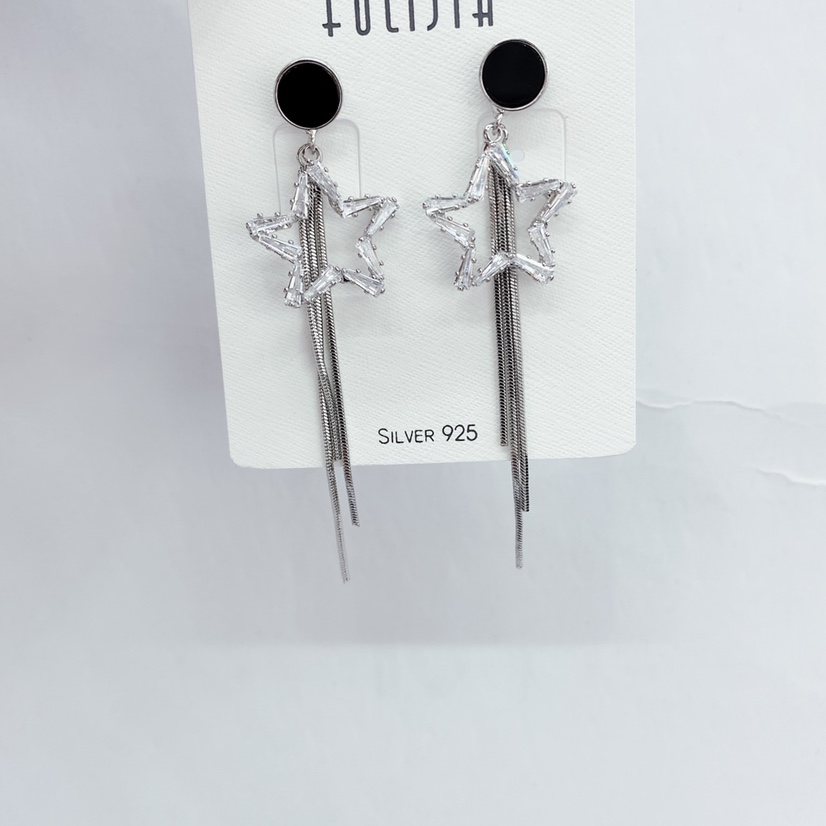 Five-Pointed Star Earrings