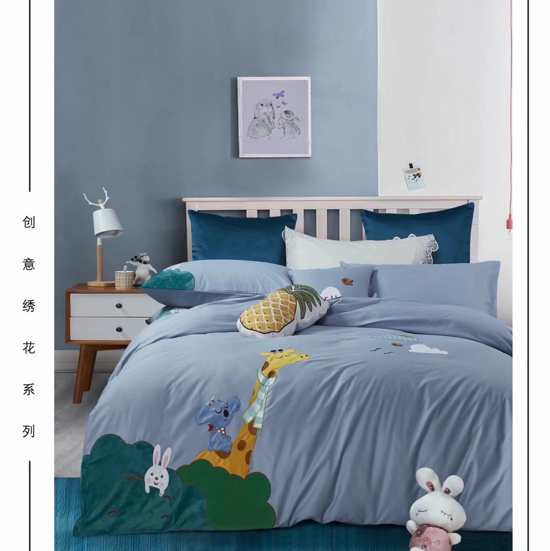 Children's Cotton 4-Piece Set Of 8 Bedding