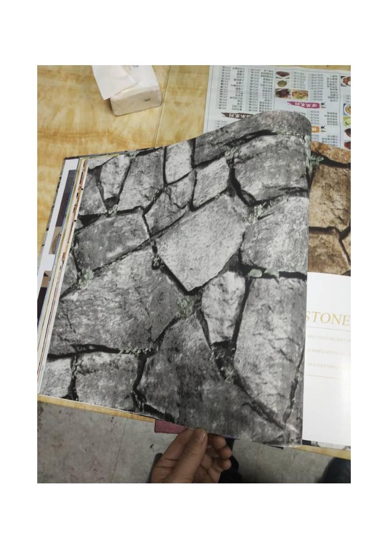 wallpaper, pvc wallpaper, 3D PVC wallpaper cover detail image 14