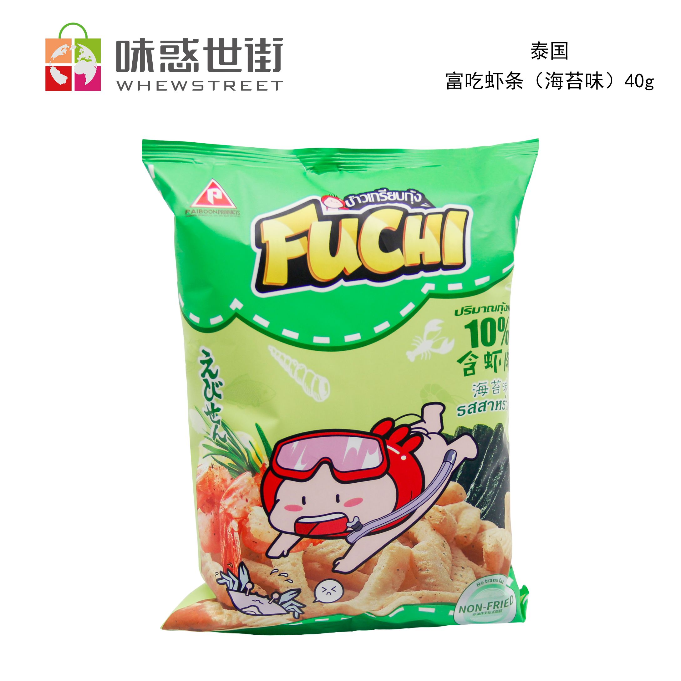 富吃虾条（海苔味）40g