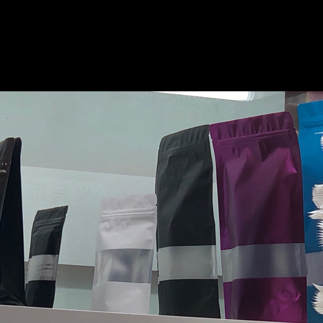 Colorful stand-up bag