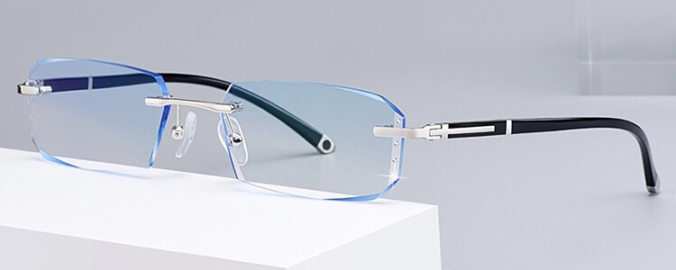 纯钛近视眼镜男可配有度数眼睛框镜架超轻近视镜无边框