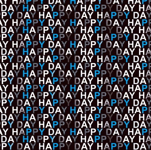 80g礼物包装纸英文快乐一天