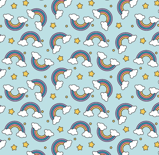 80g礼物包装纸彩虹云朵