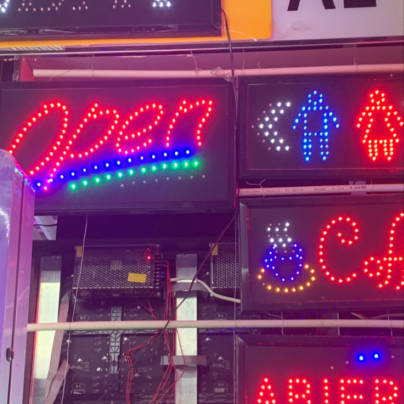 充电式led屏幕