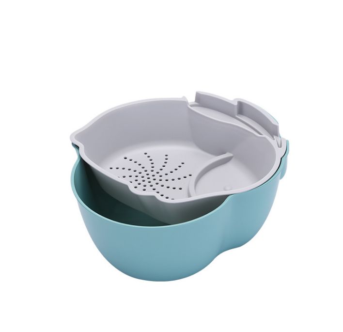 Double-layered pp fruit plate for lazy people that can drain water Application Scenario