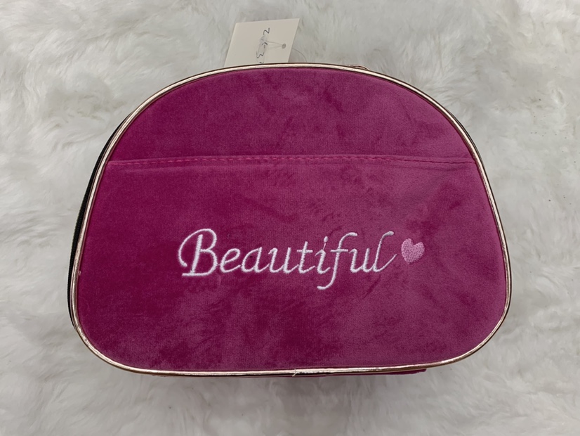 Monogrammed Bag With Short Embroidery