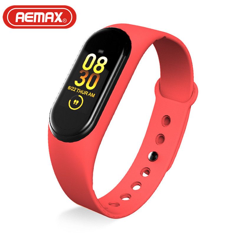 AEMAX 新款m4pro测体温运动血压心率手环深度防水手环手表详情图5