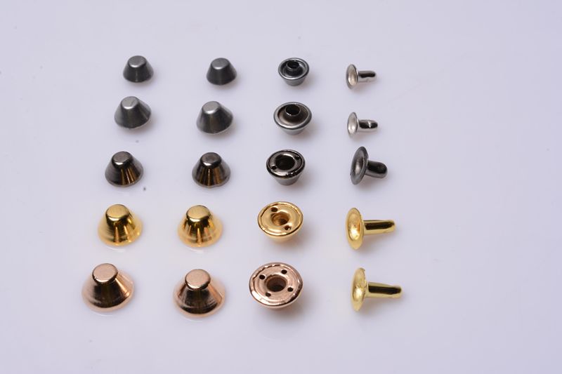 We supply various types of air hole rivet caps, four-piece fasteners, etc detail image 4